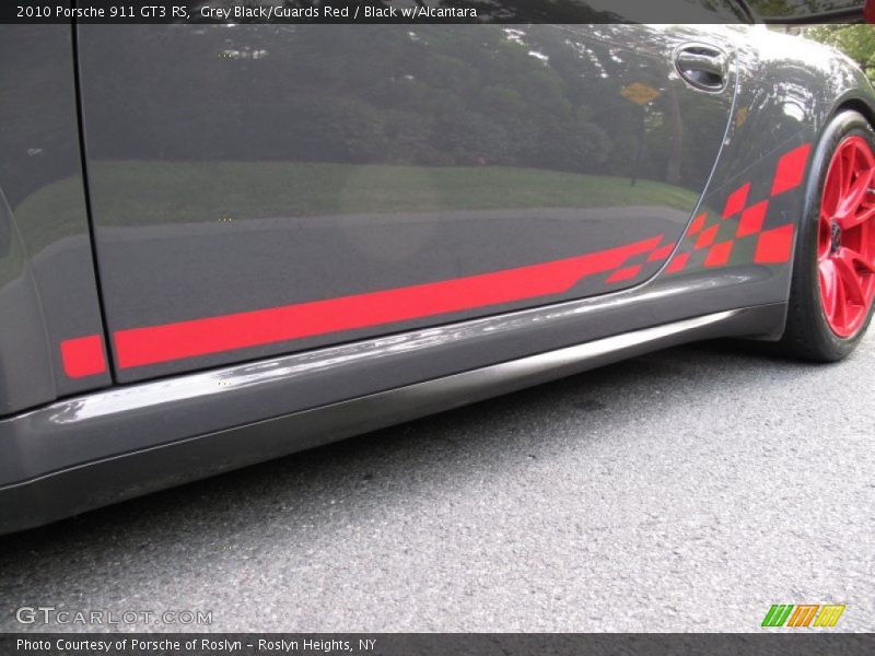 Grey Black/Guards Red / Black w/Alcantara 2010 Porsche 911 GT3 RS