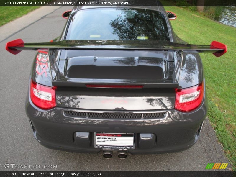 Grey Black/Guards Red / Black w/Alcantara 2010 Porsche 911 GT3 RS