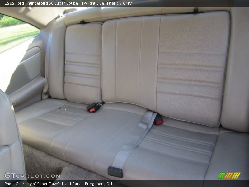Twilight Blue Metallic / Grey 1989 Ford Thunderbird SC Super Coupe
