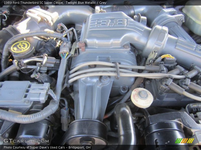  1989 Thunderbird SC Super Coupe Engine - 3.8 Liter Supercharged OHV 12-Valve V6