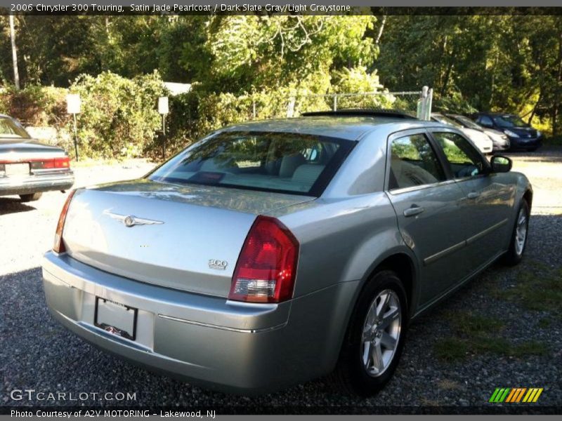 Satin Jade Pearlcoat / Dark Slate Gray/Light Graystone 2006 Chrysler 300 Touring
