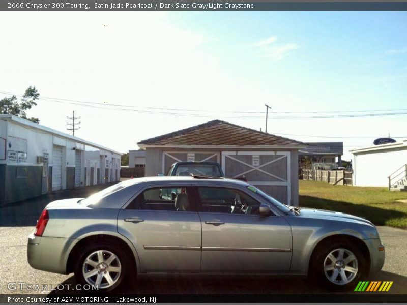 Satin Jade Pearlcoat / Dark Slate Gray/Light Graystone 2006 Chrysler 300 Touring