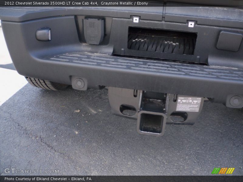 Graystone Metallic / Ebony 2012 Chevrolet Silverado 3500HD LT Crew Cab 4x4