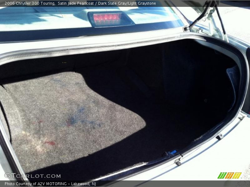 Satin Jade Pearlcoat / Dark Slate Gray/Light Graystone 2006 Chrysler 300 Touring