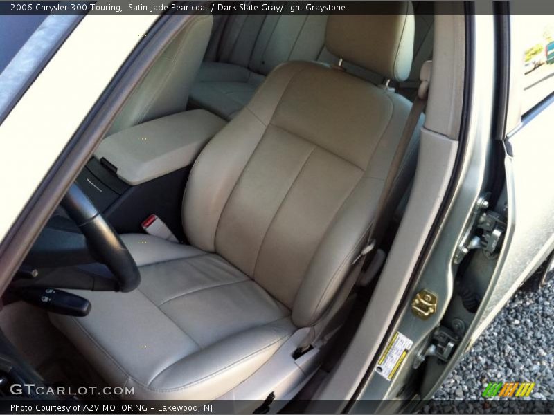 Satin Jade Pearlcoat / Dark Slate Gray/Light Graystone 2006 Chrysler 300 Touring