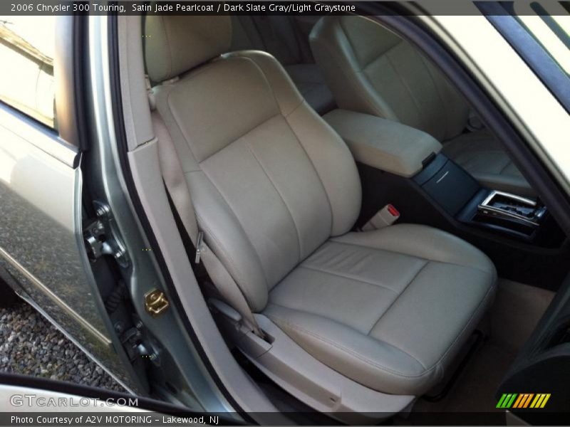 Satin Jade Pearlcoat / Dark Slate Gray/Light Graystone 2006 Chrysler 300 Touring