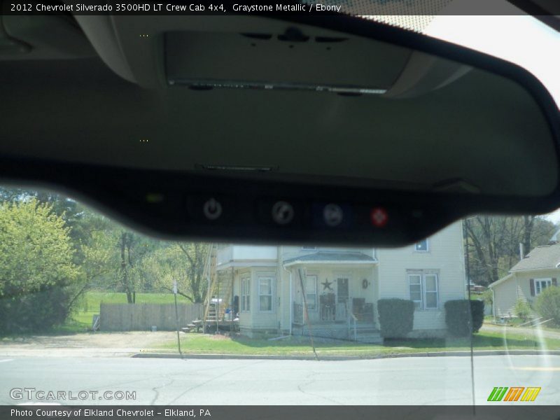 Graystone Metallic / Ebony 2012 Chevrolet Silverado 3500HD LT Crew Cab 4x4