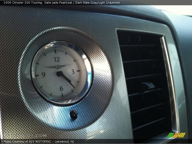 Satin Jade Pearlcoat / Dark Slate Gray/Light Graystone 2006 Chrysler 300 Touring