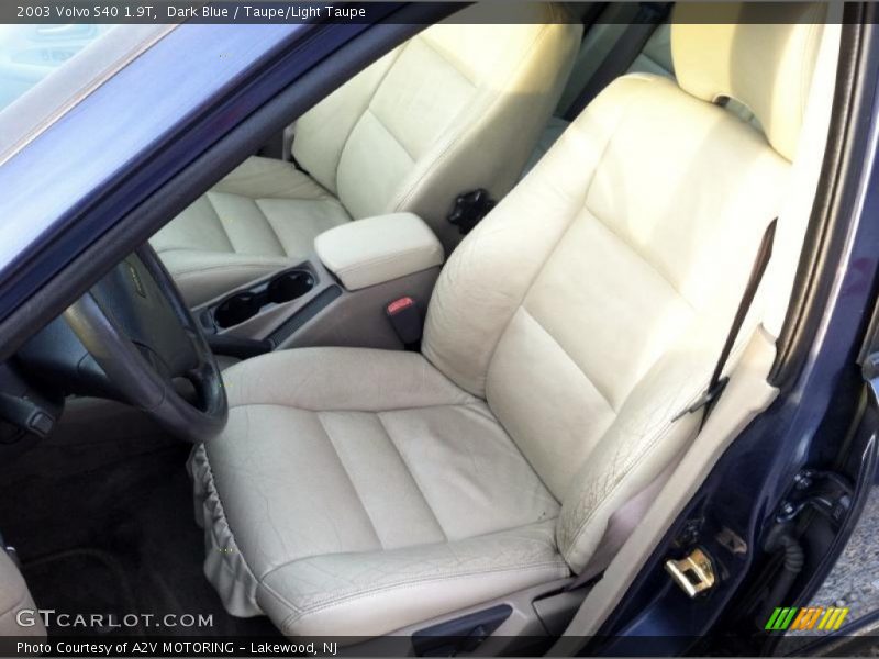 Dark Blue / Taupe/Light Taupe 2003 Volvo S40 1.9T