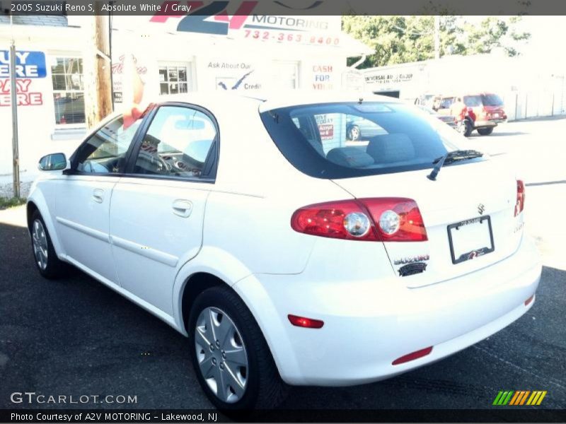 Absolute White / Gray 2005 Suzuki Reno S