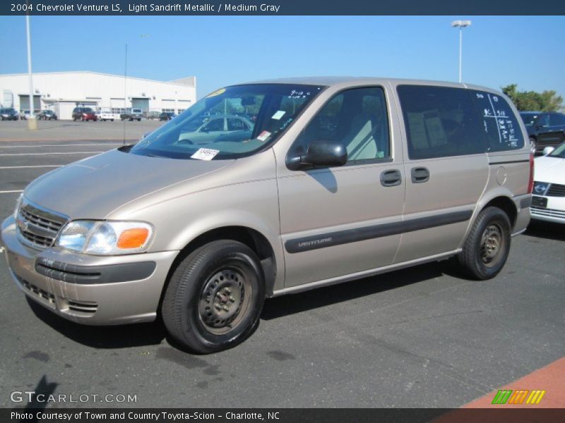 Light Sandrift Metallic / Medium Gray 2004 Chevrolet Venture LS