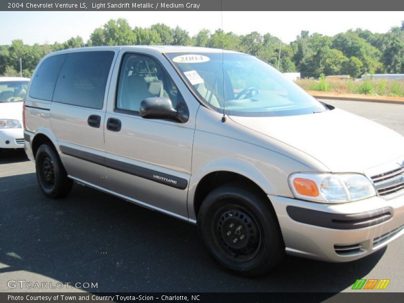 Light Sandrift Metallic / Medium Gray 2004 Chevrolet Venture LS