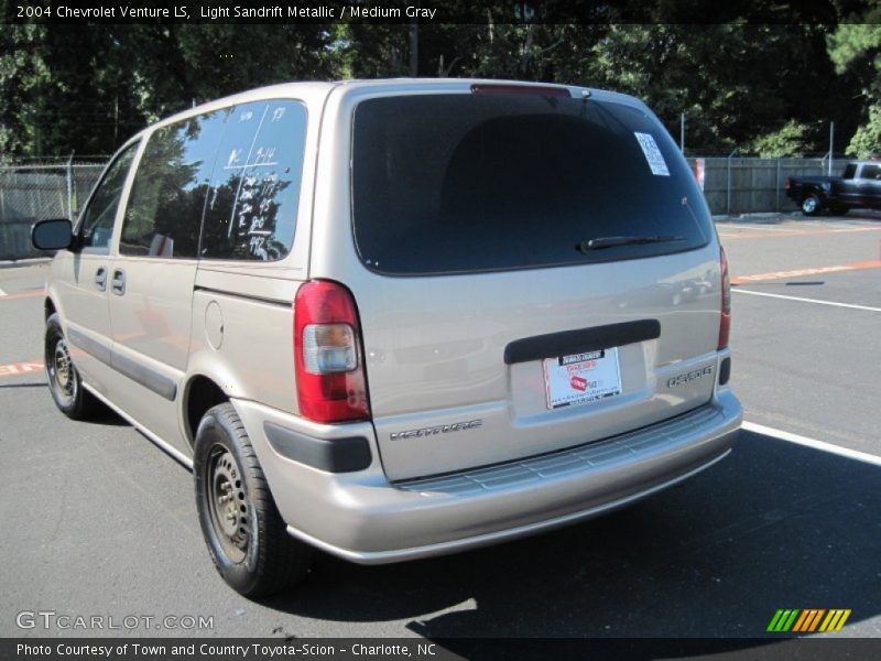 Light Sandrift Metallic / Medium Gray 2004 Chevrolet Venture LS