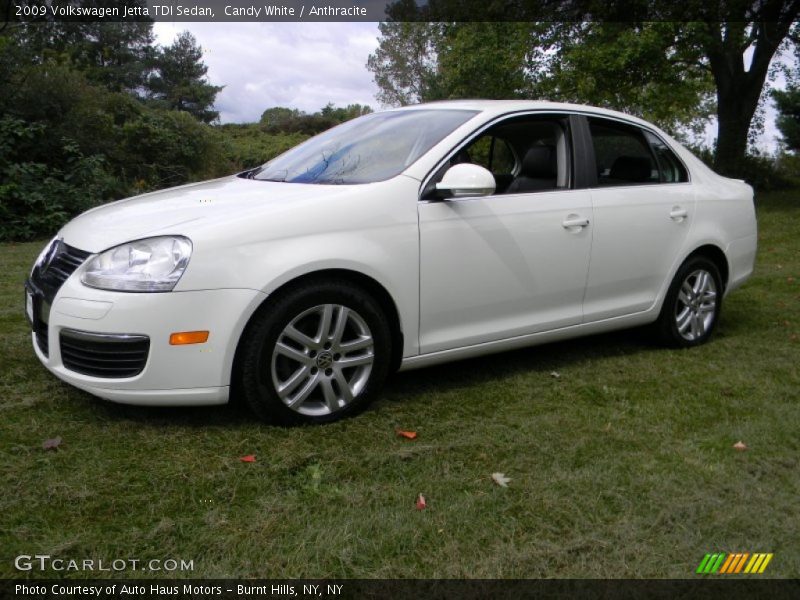 Candy White / Anthracite 2009 Volkswagen Jetta TDI Sedan