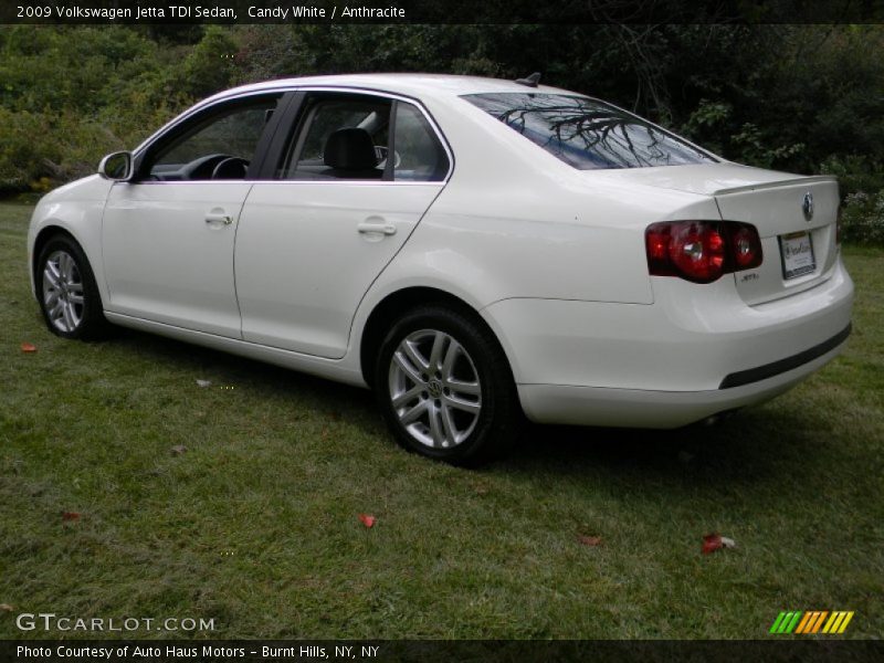 Candy White / Anthracite 2009 Volkswagen Jetta TDI Sedan