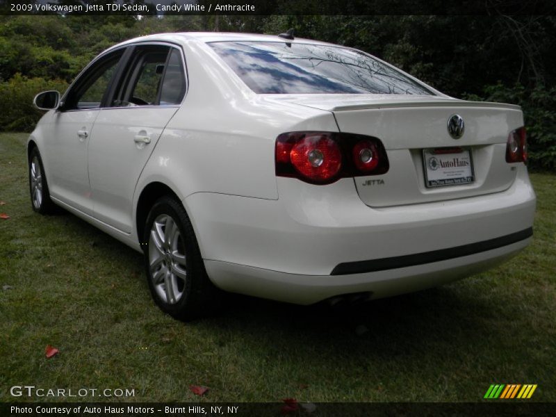Candy White / Anthracite 2009 Volkswagen Jetta TDI Sedan