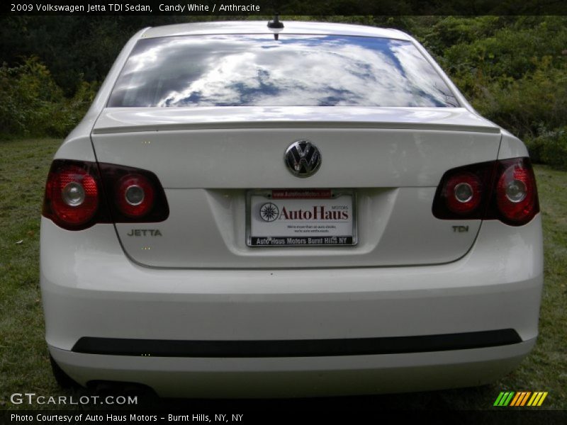 Candy White / Anthracite 2009 Volkswagen Jetta TDI Sedan