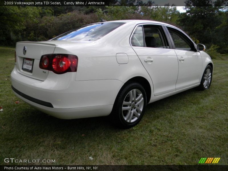 Candy White / Anthracite 2009 Volkswagen Jetta TDI Sedan