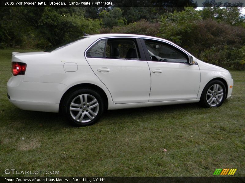 Candy White / Anthracite 2009 Volkswagen Jetta TDI Sedan