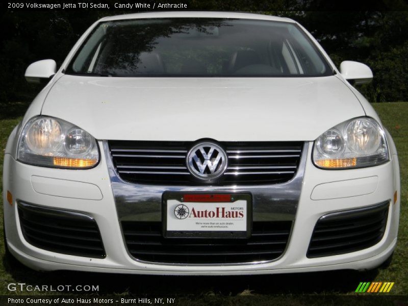 Candy White / Anthracite 2009 Volkswagen Jetta TDI Sedan