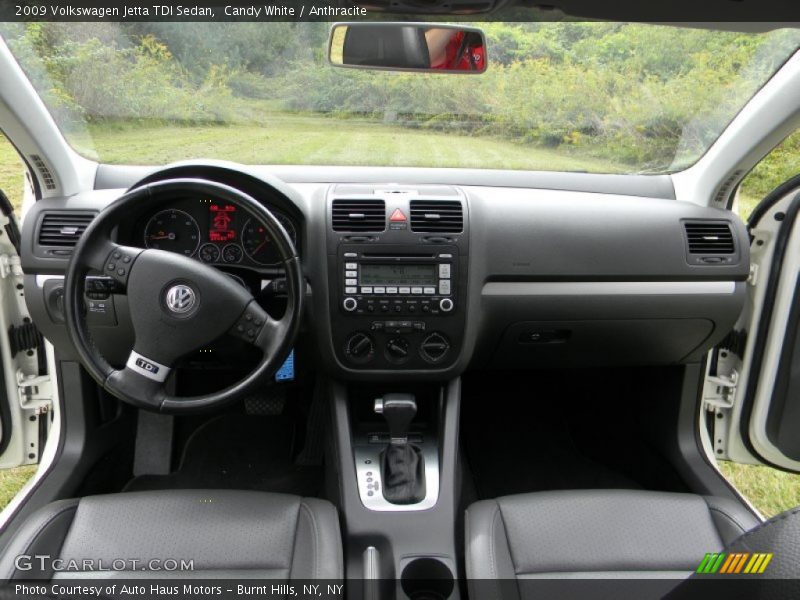 Candy White / Anthracite 2009 Volkswagen Jetta TDI Sedan