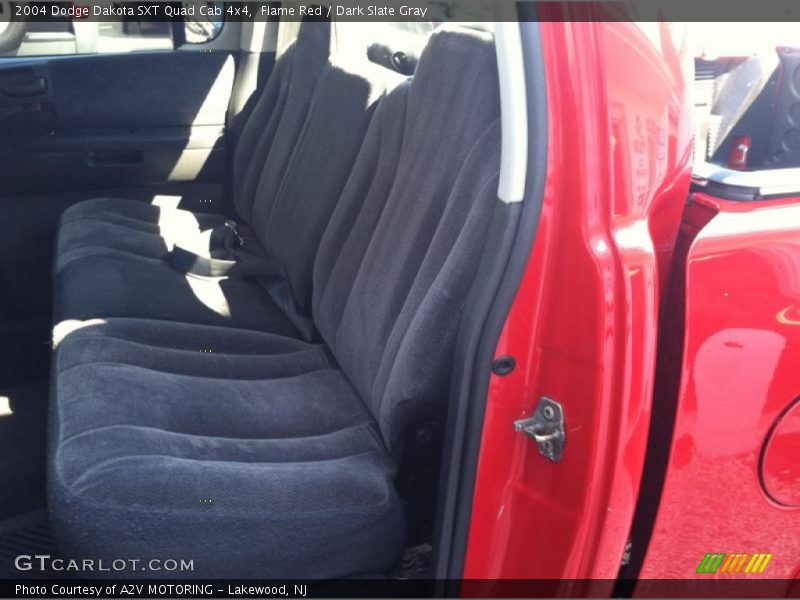 Flame Red / Dark Slate Gray 2004 Dodge Dakota SXT Quad Cab 4x4