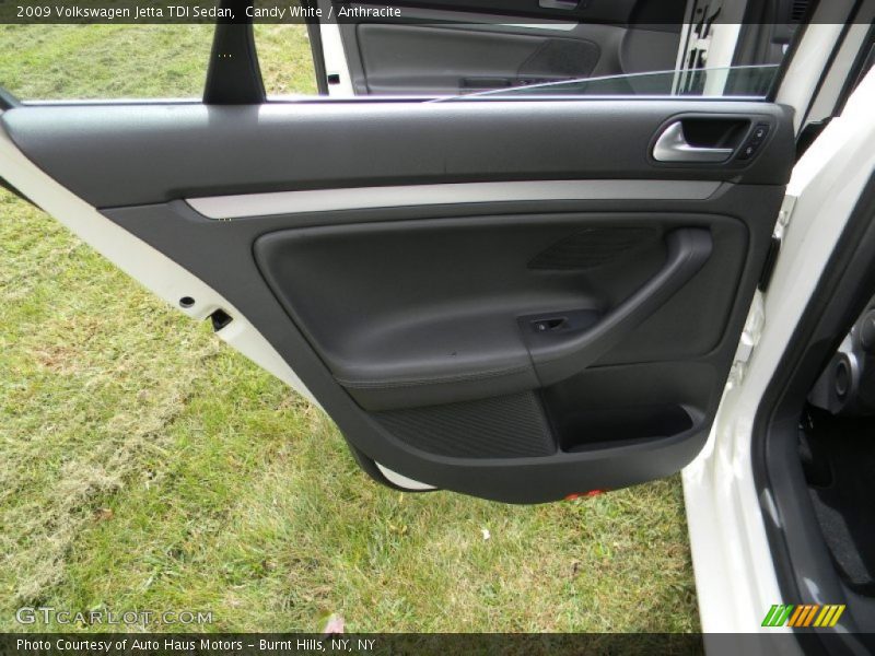 Candy White / Anthracite 2009 Volkswagen Jetta TDI Sedan