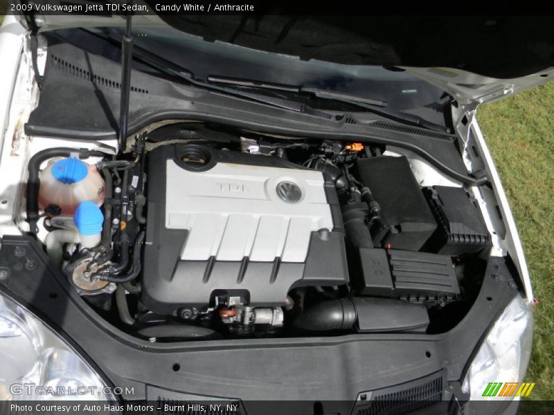 Candy White / Anthracite 2009 Volkswagen Jetta TDI Sedan