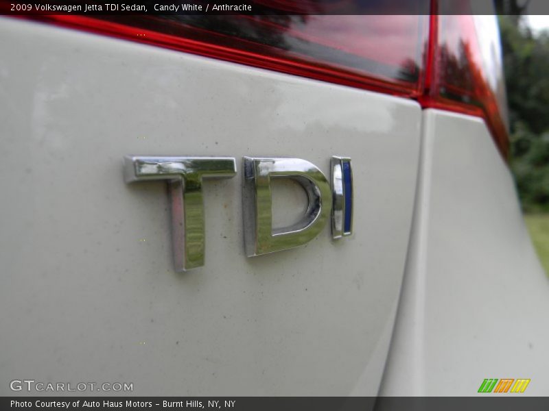 Candy White / Anthracite 2009 Volkswagen Jetta TDI Sedan