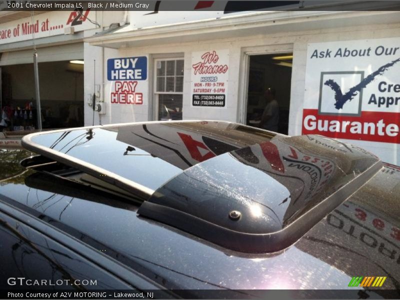 Black / Medium Gray 2001 Chevrolet Impala LS