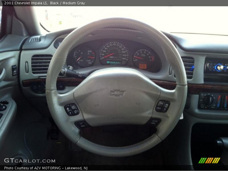 Black / Medium Gray 2001 Chevrolet Impala LS