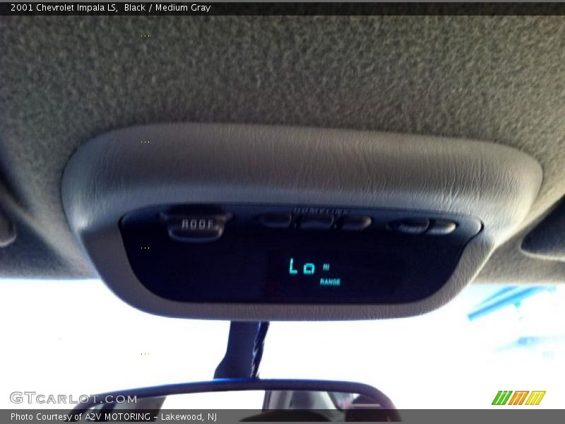 Black / Medium Gray 2001 Chevrolet Impala LS