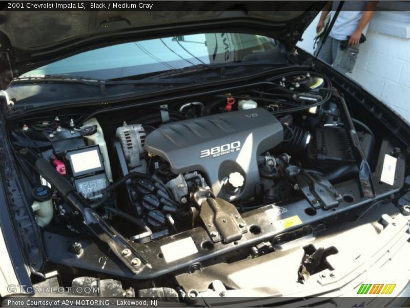 Black / Medium Gray 2001 Chevrolet Impala LS
