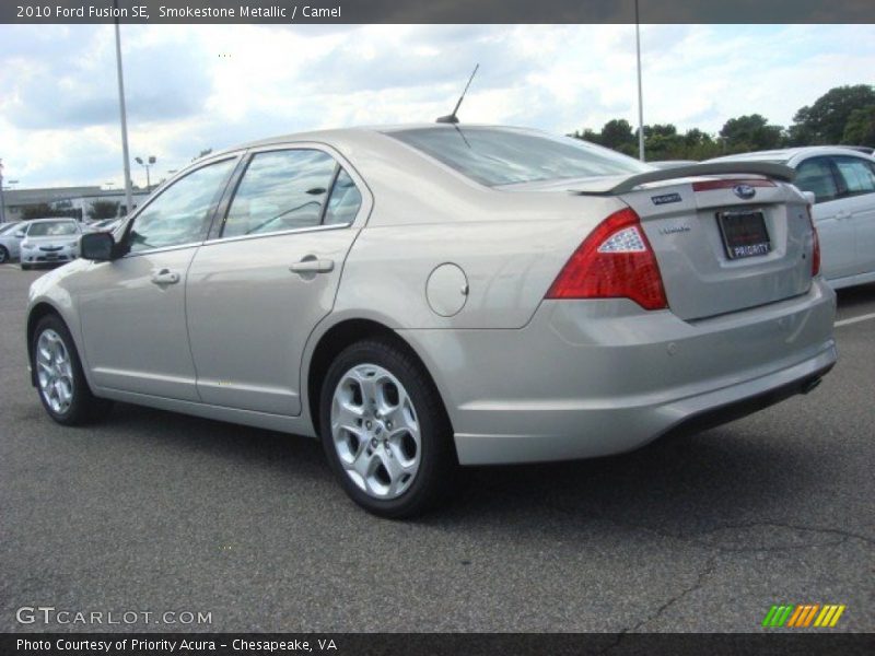 Smokestone Metallic / Camel 2010 Ford Fusion SE