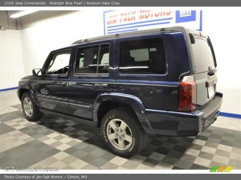 Midnight Blue Pearl / Medium Slate Gray 2006 Jeep Commander