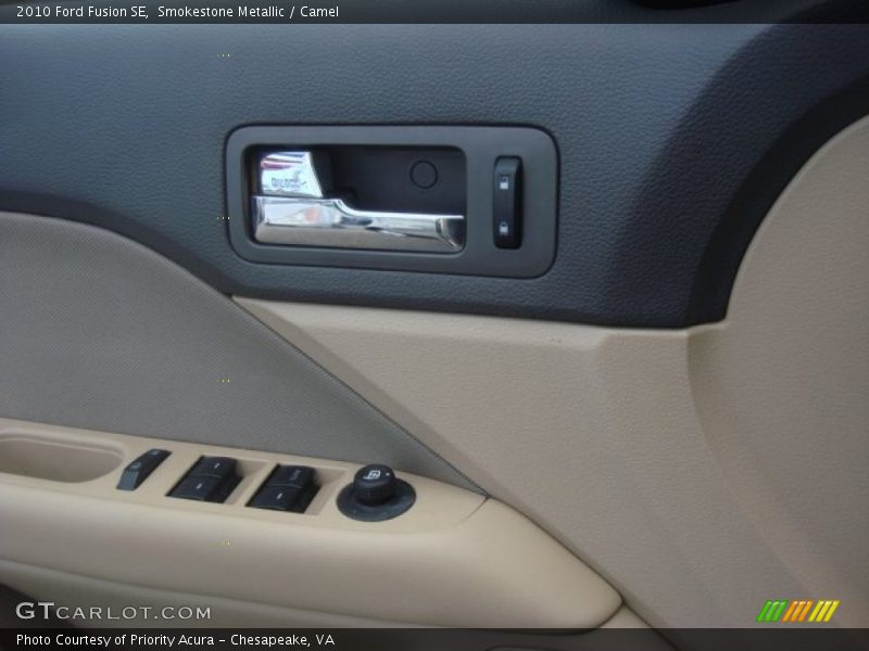 Smokestone Metallic / Camel 2010 Ford Fusion SE