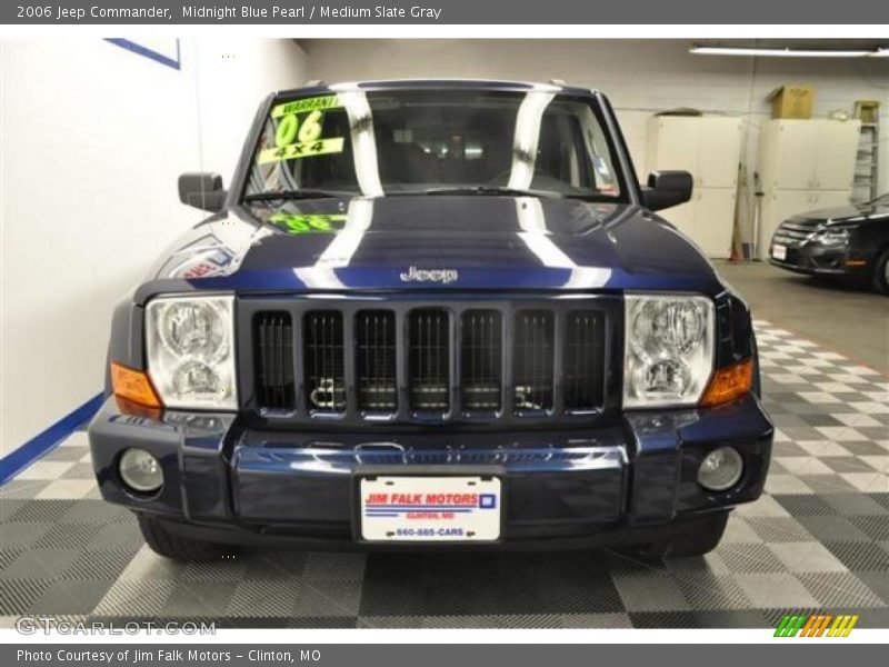 Midnight Blue Pearl / Medium Slate Gray 2006 Jeep Commander
