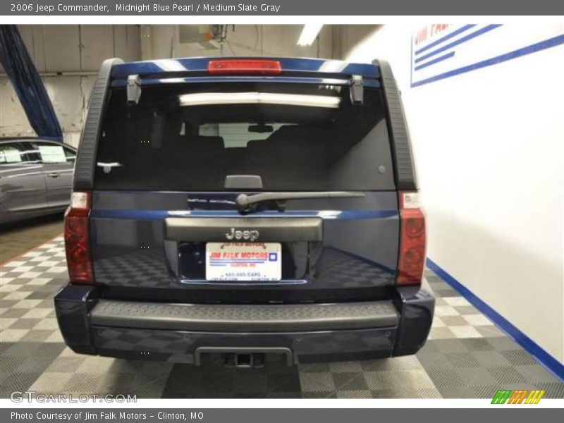 Midnight Blue Pearl / Medium Slate Gray 2006 Jeep Commander