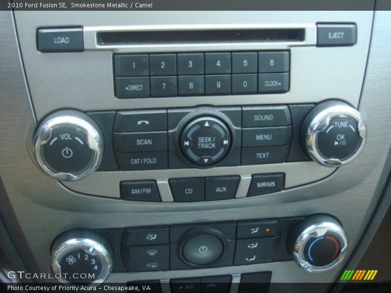 Smokestone Metallic / Camel 2010 Ford Fusion SE
