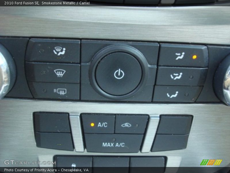 Smokestone Metallic / Camel 2010 Ford Fusion SE