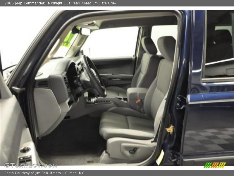 Midnight Blue Pearl / Medium Slate Gray 2006 Jeep Commander