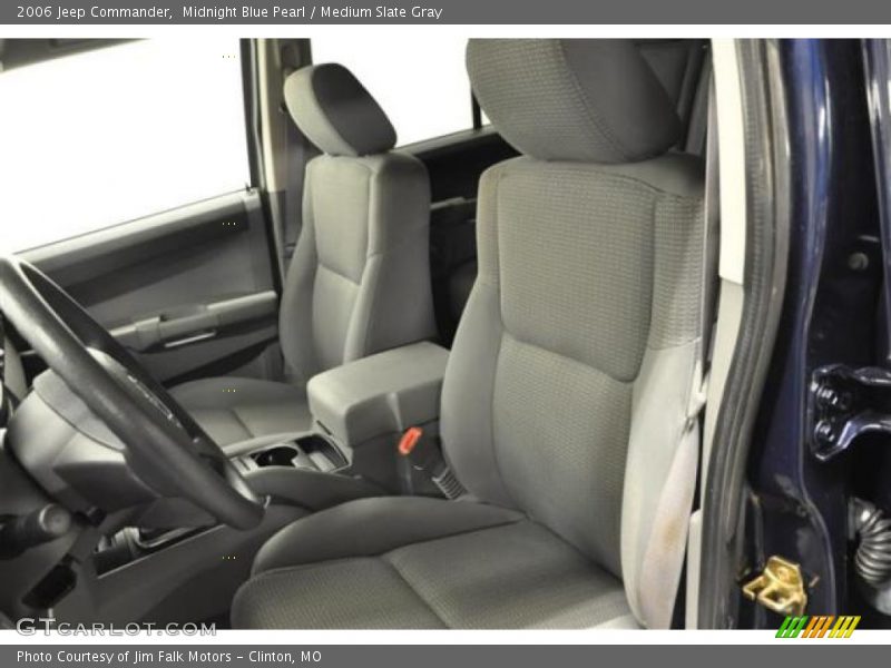 Midnight Blue Pearl / Medium Slate Gray 2006 Jeep Commander