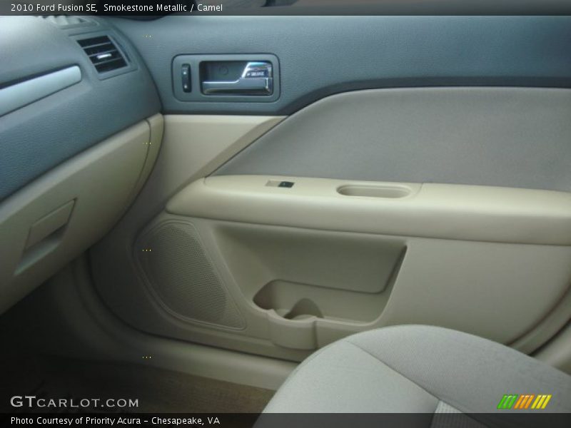 Smokestone Metallic / Camel 2010 Ford Fusion SE