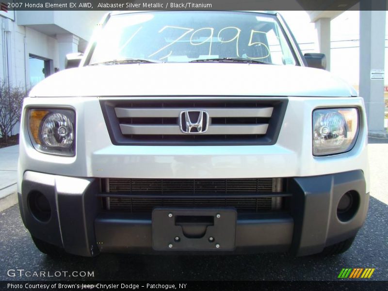 Alabaster Silver Metallic / Black/Titanium 2007 Honda Element EX AWD