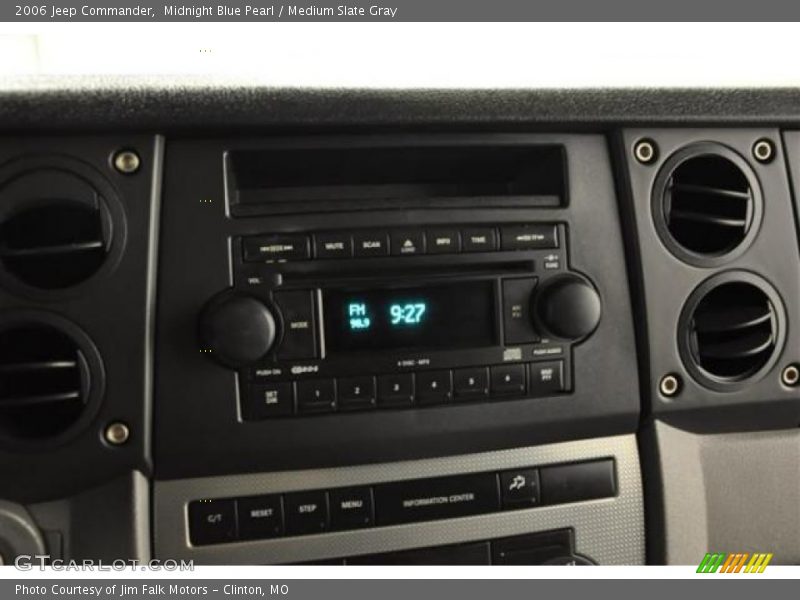 Midnight Blue Pearl / Medium Slate Gray 2006 Jeep Commander