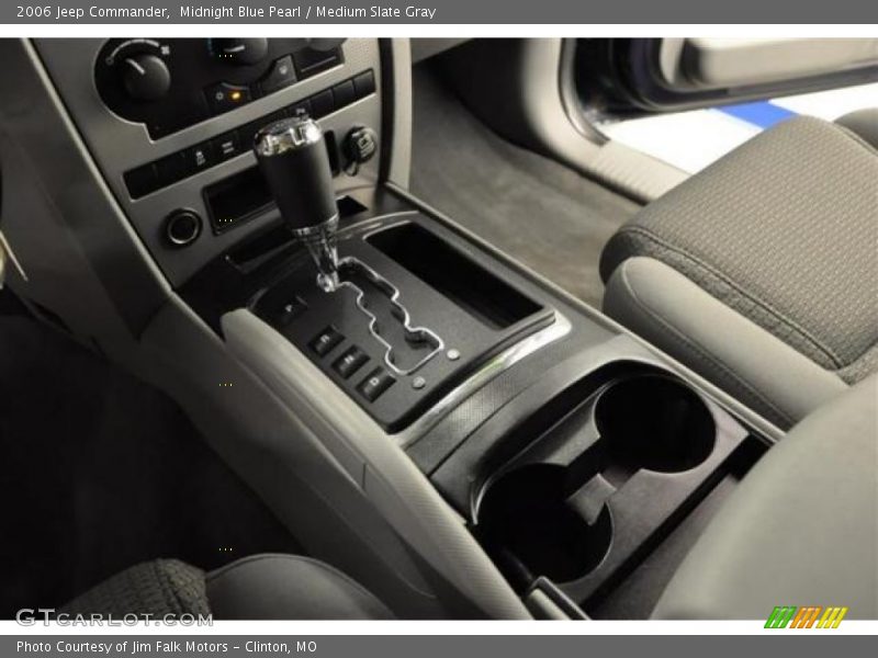 Midnight Blue Pearl / Medium Slate Gray 2006 Jeep Commander