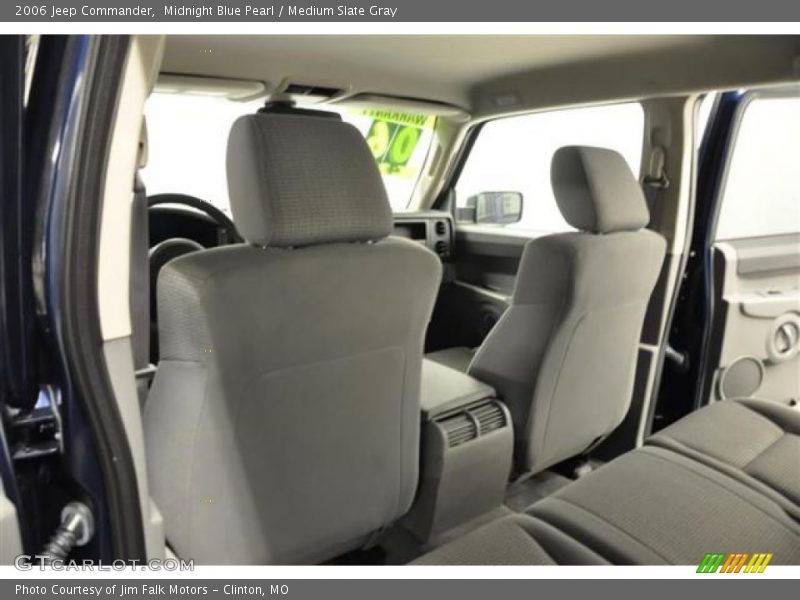 Midnight Blue Pearl / Medium Slate Gray 2006 Jeep Commander