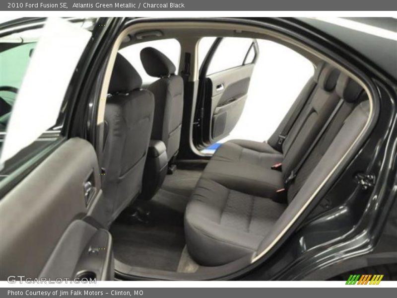 Atlantis Green Metallic / Charcoal Black 2010 Ford Fusion SE