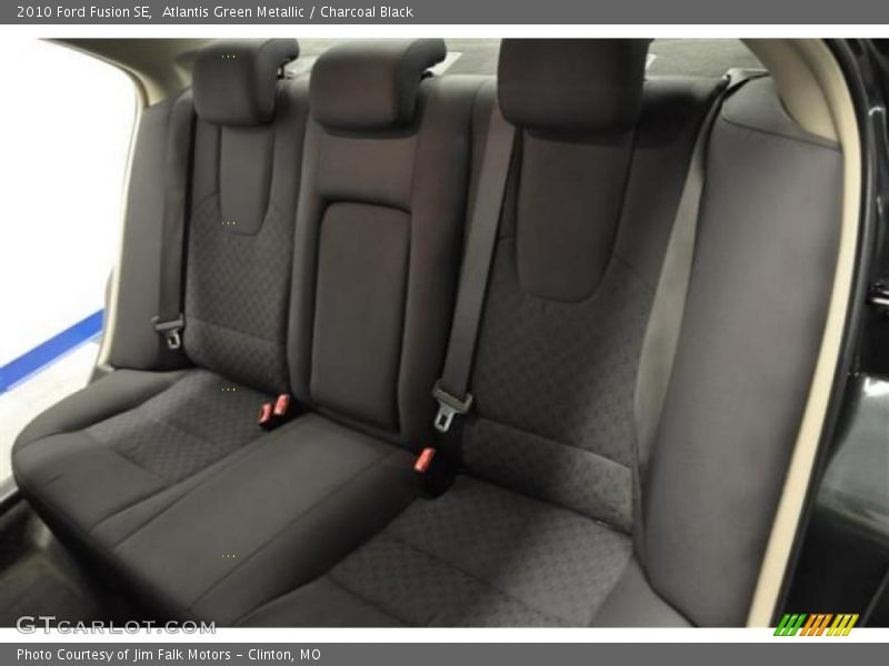 Atlantis Green Metallic / Charcoal Black 2010 Ford Fusion SE