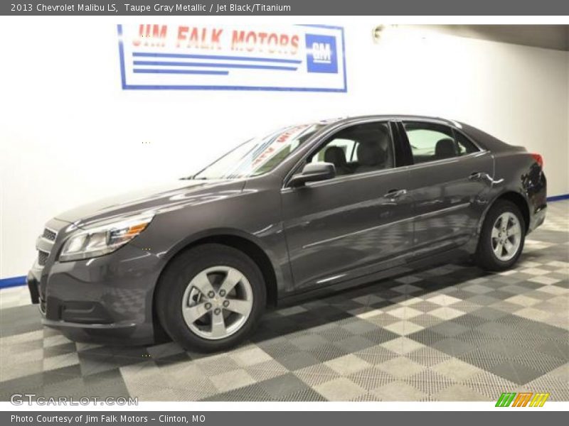 Taupe Gray Metallic / Jet Black/Titanium 2013 Chevrolet Malibu LS
